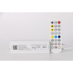 230V RGBIC LED strip RGBIC WiFi kontroller med fjernkontroll - IP68 RGBIC, minimum 25 meter