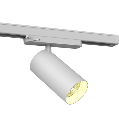 20W 3-faset RA90 skinnespot - 100 lm/W, 36 grader, Hvit, Philips LED