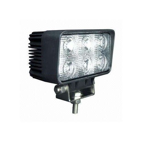 18W LED arbeidslys - Bil, lastebil, traktor, trailer, utrykningskjøretøyer, kald hvit, 12V / 24V