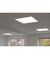 LEDlife 60x60 bakbelyst LED panel - 36W, hvit kant, 145 lm/W