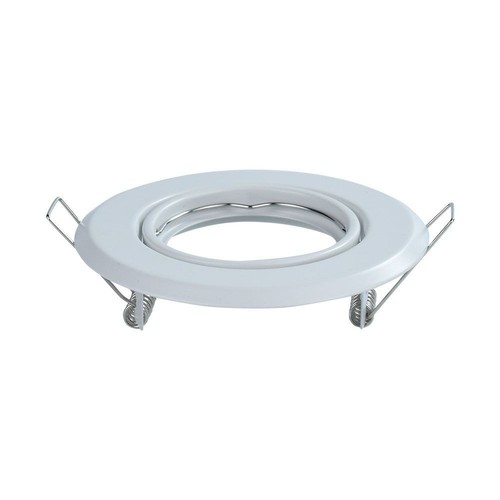2 stk. MR16 eller GU10 Downlight-sett, Hvit, Hull: Ø7 cm, Mål: Ø9,3 cm