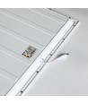 36W Zigbee CCT Smart Home LED-panel - Høyde:25mm, 60x60, CCT, hvit kant