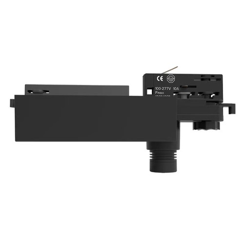 3W 3-faset LED nødbelysning til skinne - Sort, 3 timers batteri