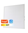 LEDlife 60x60 Wifi CCT Smart Home LED panel - 36W, Tuya/Smart Life, hvit kant