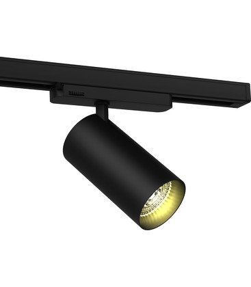 LEDlife 20W svart skinnespot, Philips LED - 100 lm/W, RA 90, 3-faset