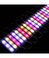 20 stk 2W vanntette RGBIC LED-moduler - 12V DC, IP65, perfekt for skilt og spesialløsninger