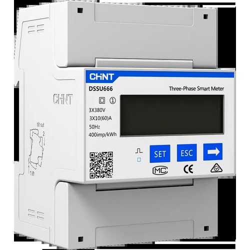 Solcelle smartmåler 3 faset - Chint DTSU666