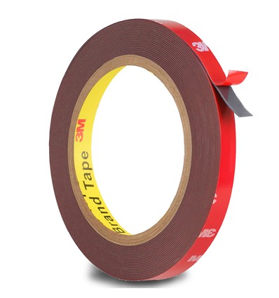 3M Dobbelsidig tape 8mm - til strips, 5 meter rull