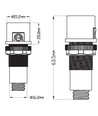 V-Tac dagslyssensor - LED vennlig, hvit, 1-10V, IP20