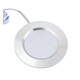 LEDlife Reco68 møbelspot RA92 - Hull: Ø5,6 cm, Mål: Ø6,8 cm, børstet stål, 2,7W, 12V DC