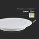 V-Tac 24W LED panel downlight - Hull: Ø28 cm, Mål: Ø29,6 cm, 230V