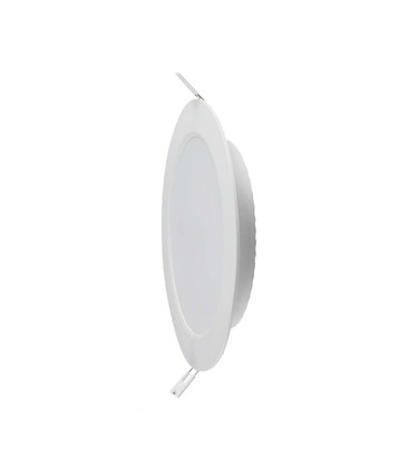 V-Tac 24W LED panel downlight - Hull: Ø28 cm, Mål: Ø29,6 cm, 230V