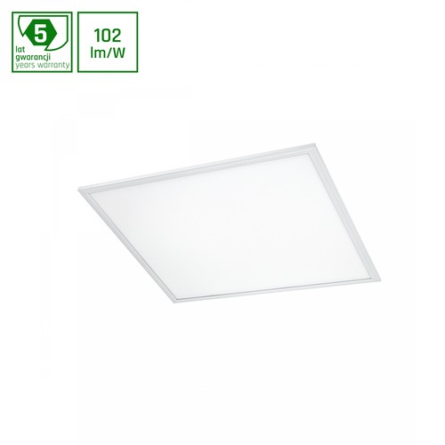 Algine LED 230V 45W - 100lm/W, IP20, 600x600mm, kald hvit, takpanel