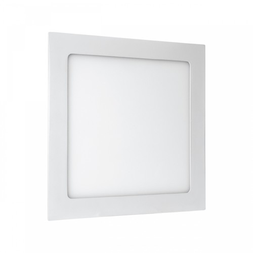 Algine Eco LED 18W - 230V, IP20, Kald Hvit, Takpanel, Hvit Ramme