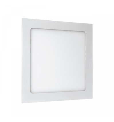 Algine Eco LED 18W - 230V, IP20, Kald Hvit, Takpanel, Hvit Ramme