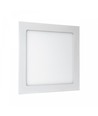 Algine Eco LED 18W - 230V, IP20, Kald Hvit, Takpanel, Hvit Ramme