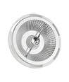 10W GU10 AR111 LED-spot - hvit, 20° spredning, 5 års garanti
