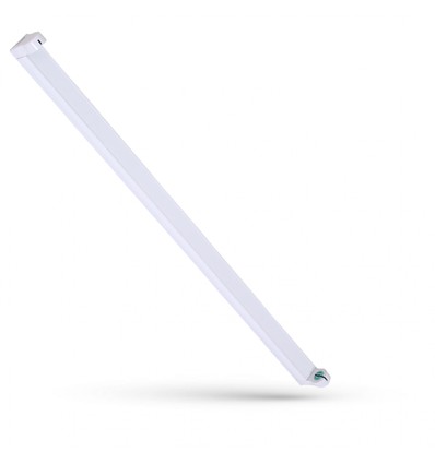 60cm T8 LED armatur - Til 1x 60cm LED rør, IP20 innendørs, hvit, kan seriekobles