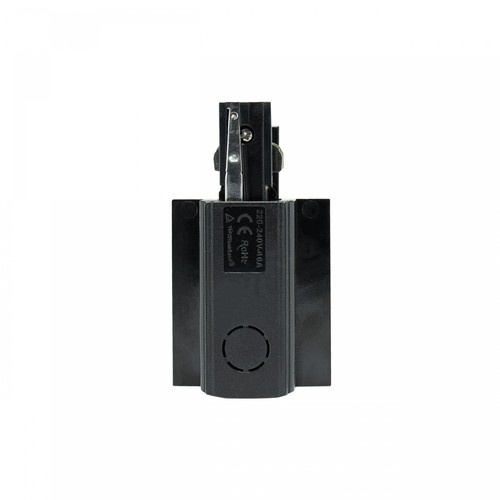 Strømtilkobling (Høyre) til innbyggingsskinne - Sort