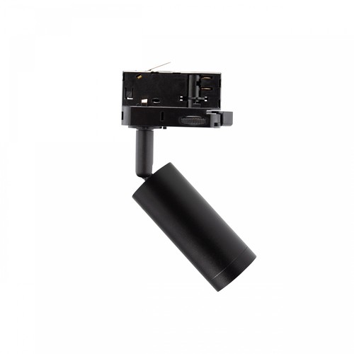 3-faset mini GU10 skinnespot - Sort, uten lyskilde