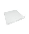 60x60 LED panel, 30W - 137lm/W, 4100lm, 3000K, 5 års garanti, hvit kant