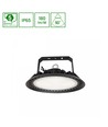 200W LED high bay, 180lm/W - DALI dimbar, 90 grader, IP65, IK08, sort kabinett