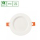 12W Ø14cm Dure 3 Max downlight panel - 133lm/W, IP44, 4000K, hvit kant, Hull: Ø11cm, 5 års garanti