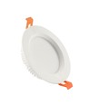 12W Ø14cm DURE 3 MAX downlight panel - 133lm/W, IP44 våtrom, hvit, Hull: Ø11cm, 5 års garanti