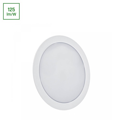 ALGINE 2-i-1 Downlight 12W 1160lm - Varm Hvit, 230V, IP20, Rund