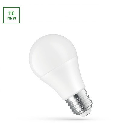 LED 10W E27 24V AC/DC - Kald Hvit, Spectrum