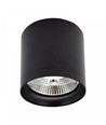 Taklampe til AR111 GU10 - Svart, Ø11,8cm, 11cm høy, aluminium, uten lyskilde