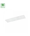 30x120 LED panel, 40W - 135lm/W, UGR19, 3000K, 5 års garanti, hvit kant, inkl. driver