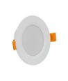 Dure 3 Downlight 5W GU10 - Kald hvit 230V, 110°, IP54, IK06, 95x31, Hvit, Rundt, Integrert driver