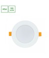 Dure 3 Downlight 8W - Nøytral Hvit 230V, 110° IP54 IK06, 118x31 Hvit, Rundt, Integrert Driver