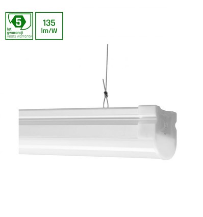 Limea Slim 60W 230V 130° Hvit - ALD6ECO80830F, Kald Hvit, M