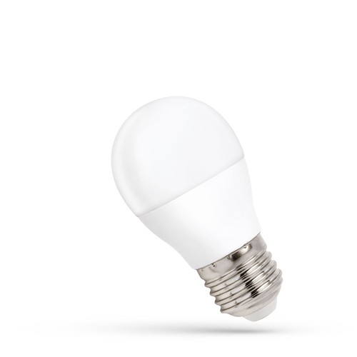 G45 LED pære 8W E27 - 230V, kald hvit, Spectrum