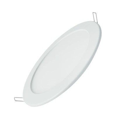 Outlet: 16W LED indbygningspanel - Hul: Ø16 cm, Mål: Ø17 cm, 230V