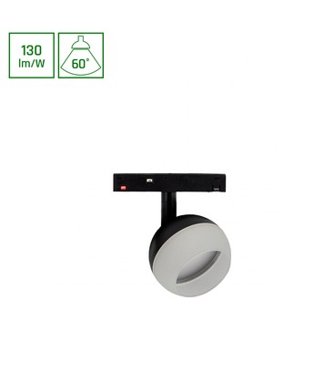 SKIFT Basic 10W - Globe Ring Lampe 90mm 3000K Sort