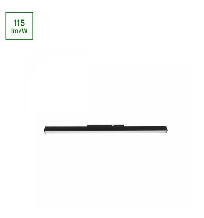 20W SHIFT Basic Line M Lineær Armatur 60cm - 3000K, Sort