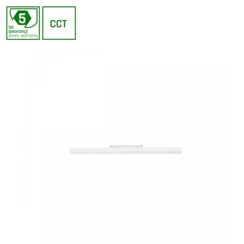 17W dimbar SHIFT Smart-Line skinnebelysning 60,2cm - 100°, hvit, CCT, Zigbee
