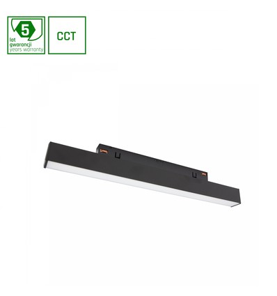 8W dimbar SHIFT Smart-line S Lys 30.4cm - 100°, sort, CCT, Zigbee
