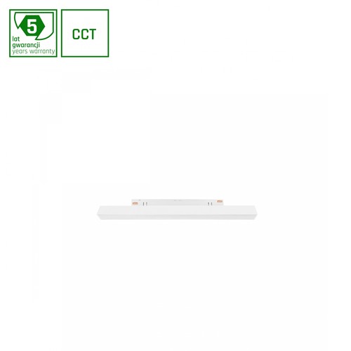 8W dimbar SHIFT Smart-Line S Skinne 30.4cm - 100°, CCT, hvit, Zigbee