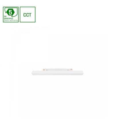 System Shift Smart-Line S Skinne - Lys 304mm, 8W, 100°, Hvit, CCT/Demp.