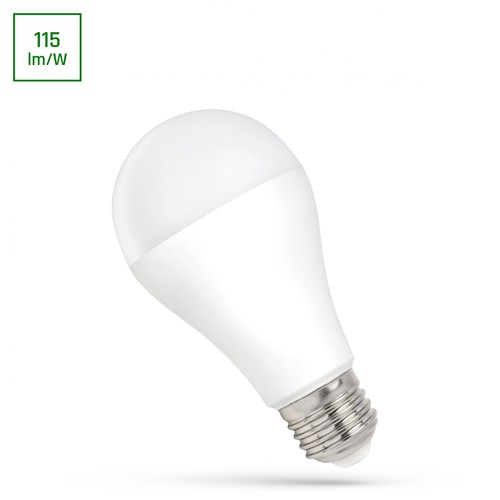 LED E27 20W - 230V, Kald Hvit, A70, Premium, Spectrum