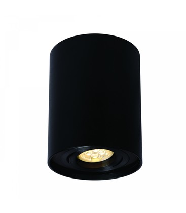Chloe GU10 LED Armatur - IP20, rund, svart, justerbar spot