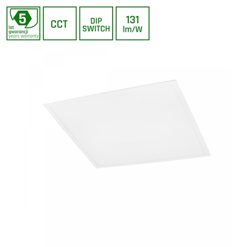 Algine Panel 30W CCT 230V 120° IP20 600x600x35mm Hvit