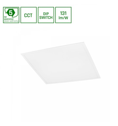 Algine Panel 30W CCT 230V 120° IP20 600x600x35mm Hvit