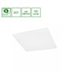60x60 LED panel, 30W/40W/48W - CCT, 120lm/W, 5 års garanti, hvit kant
