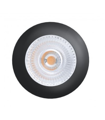 LEDlife Unni68 møbelspot - Høyde: Ø5,6 cm, Mål: Ø6,8 cm, RA95, svart, 12V