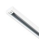 LEDlife 1 meter skinne for skinnespots - Hvit, 1-fase, komplett med tilkobling og endeplugg